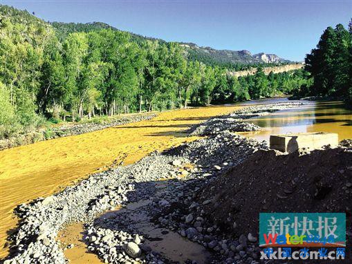 美國(guó)廢棄礦山萬噸廢水遭誤排 多條河流成“毒河”